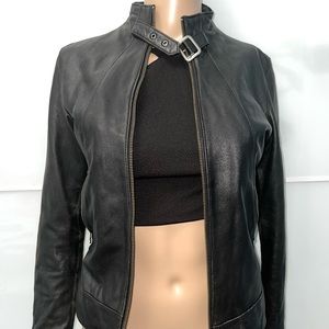 Miss Top Gun Leather Jacket